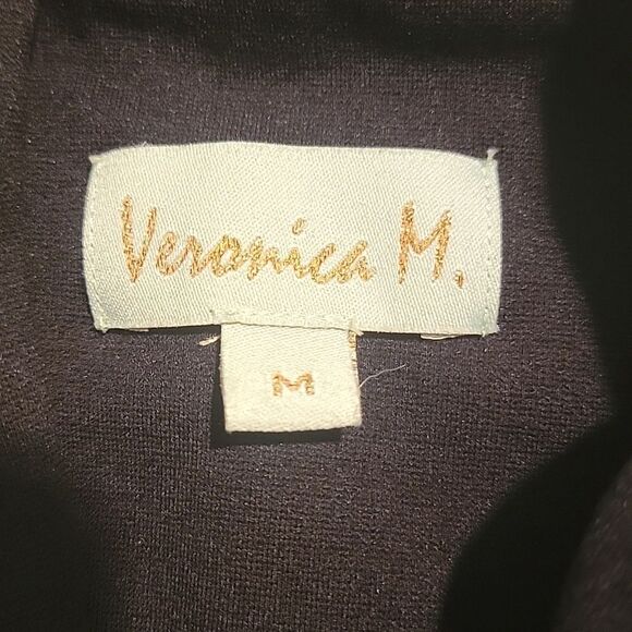 Veronica M Classic Black Blazer Sz Med - Picture 5 of 8
